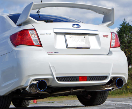 HKS Super Turbo Muffler Catback Auspuffanlage für Subaru Impreza GV SSR-Style