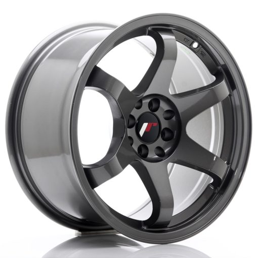 Japan Racing JR3 17 Zoll 9J ET25 4x108/114 Gun Metal