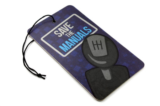 Car Air Freshener Modell "Save the Manuals" – Bild 2