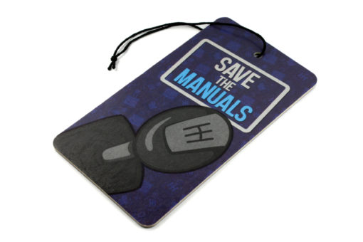 Car Air Freshener Modell "Save the Manuals" – Bild 3