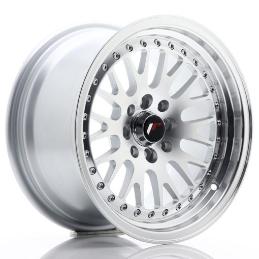 Japan Racing JR10 15 Zoll 8J ET20 4x100/108 Machined Silber