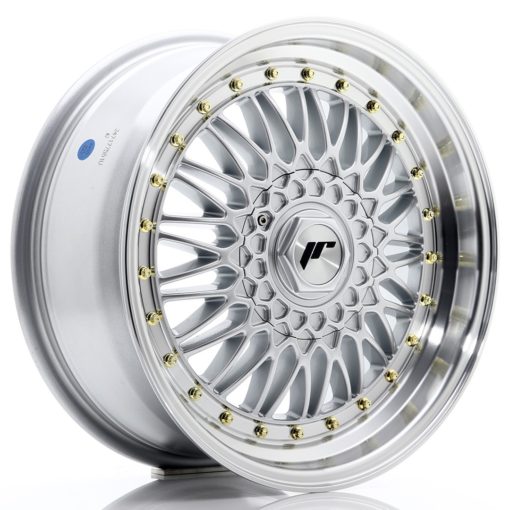 Japan Racing JR9 17 Zoll 7.5J ET25 5x114/120 Silber w/Machined Lip