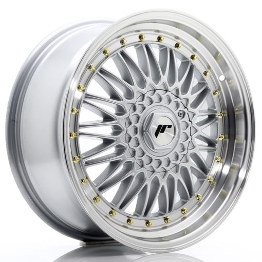 Japan Racing JR9 18 Zoll 8J ET40 5x112/114 Silber w/Machined Lip