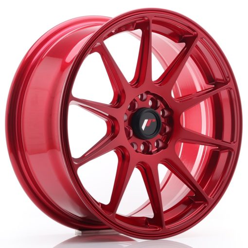 Japan Racing JR11 17 Zoll 7,25J ET35 5x100/114,3 Platinum Rot