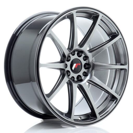 Japan Racing JR11 19 Zoll 9,5J ET22 5x114/120 Hyper Black