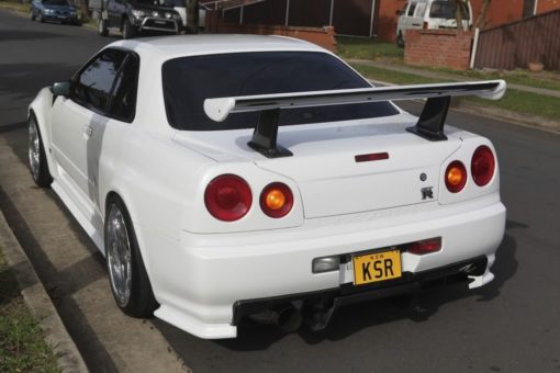 JSAI Aero SL Wing Riser 50mm für Nissan Skyline R34 GT-R BNR34 – Bild 3