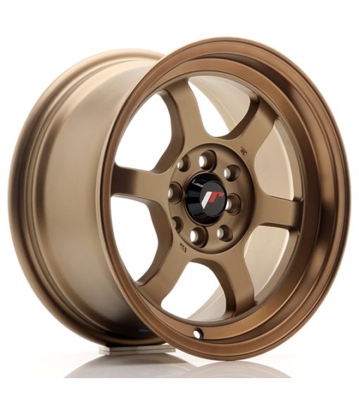 Japan Racing JR12 15 Zoll 7.5J ET26 4x100/108 Dark Anodize Bronze