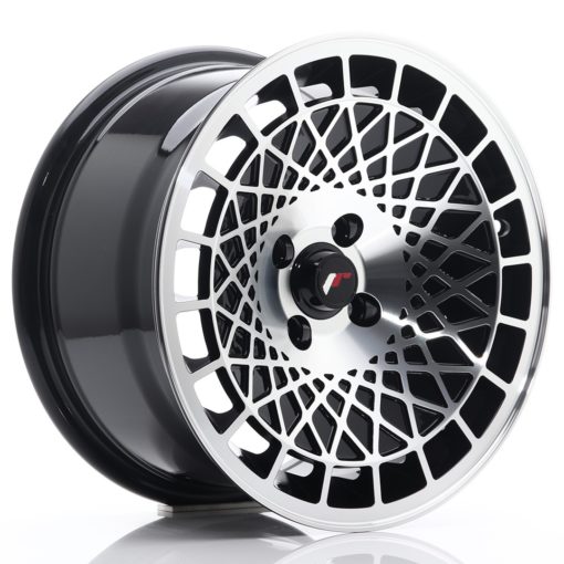 Japan Racing JR14 15 Zoll 8J ET20 4x100 Gloss Black Machined Face