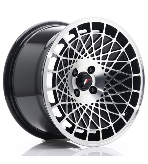 Japan Racing JR14 16 Zoll 9J ET10 4x100 Gloss Black Machined Face