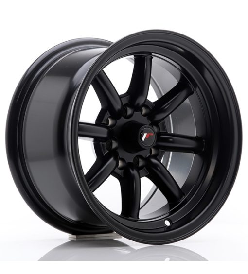 Japan Racing JR19 14 Zoll 8J ET-13 4x100/114 Matt Black