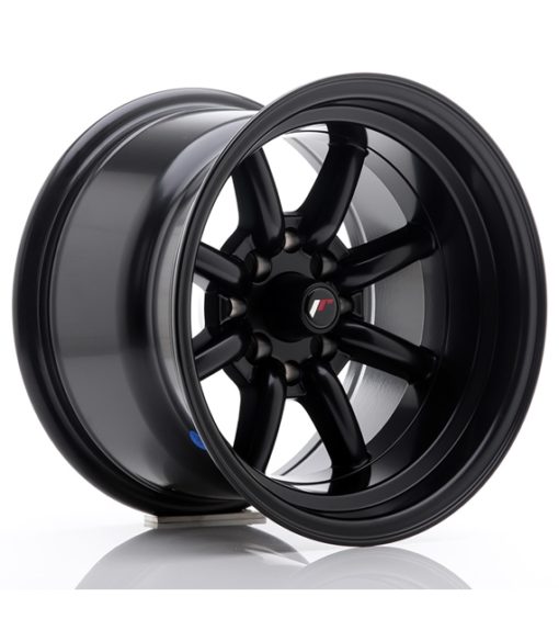 Japan Racing JR19 14 Zoll 9J ET-25 4x100/114 Matt Black