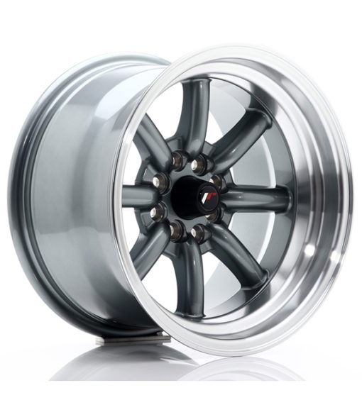 Japan Racing JR19 15 Zoll 9J ET-13 4x100/114 Gun Metal