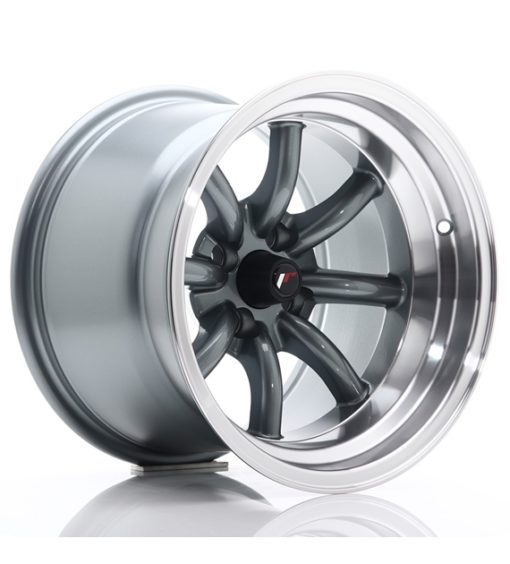 Japan Racing JR19 15 Zoll 10,5J ET-32 4x100 Gun Metal