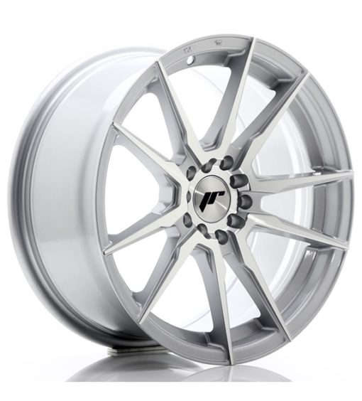 Japan Racing JR21 17 Zoll 8J ET35 5x100 Silver Machined