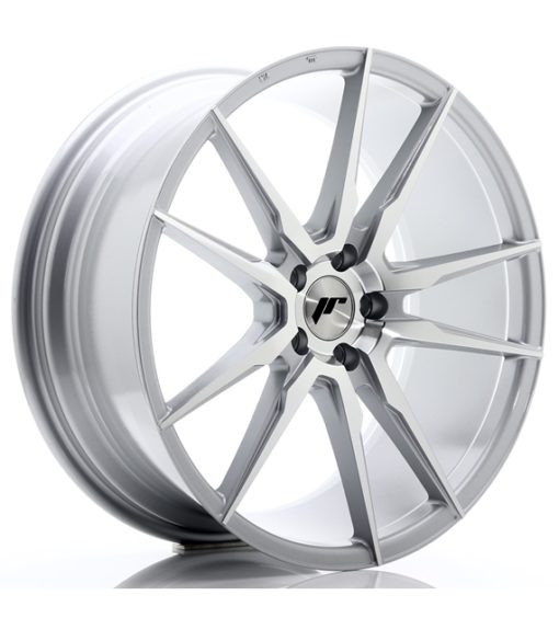 Japan Racing JR21 20 Zoll 8.5J ET40 5x114 Silver Machined Face