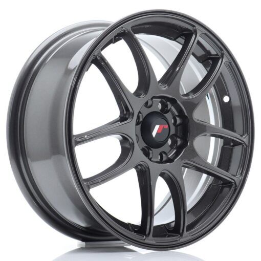 Japan Racing JR29 16 Zoll 7J ET40 4x100/108 Hyper Gray