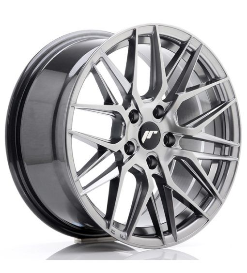 Japan Racing JR28 17 Zoll 8J ET35 5x100 Hyper Black