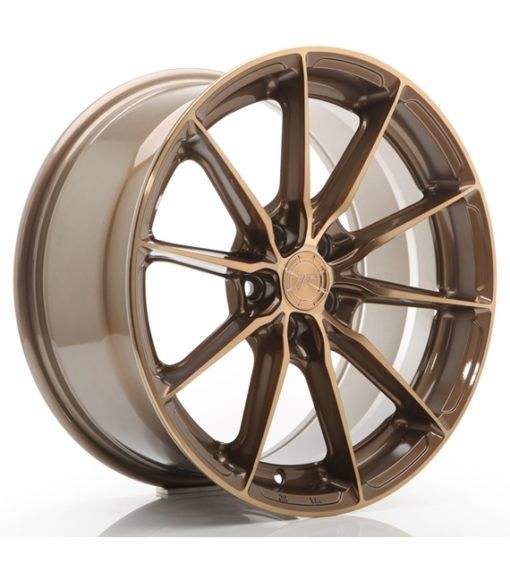 Japan Racing JR37 17 Zoll 8J ET35 5x100 Platinum Bronze