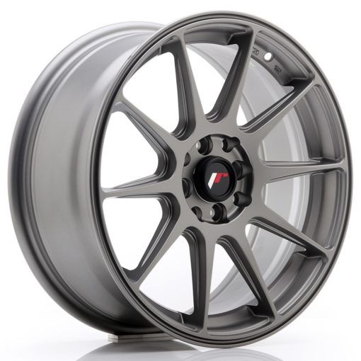 Japan Racing JR11 17 Zoll 7.25J ET35 4x100/114 Matt Gun Metal