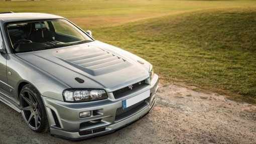 Chrismo Nissan Skyline R34 GTR BNR34 R-Tune Style Frontstoßstange für ER34 – Bild 2