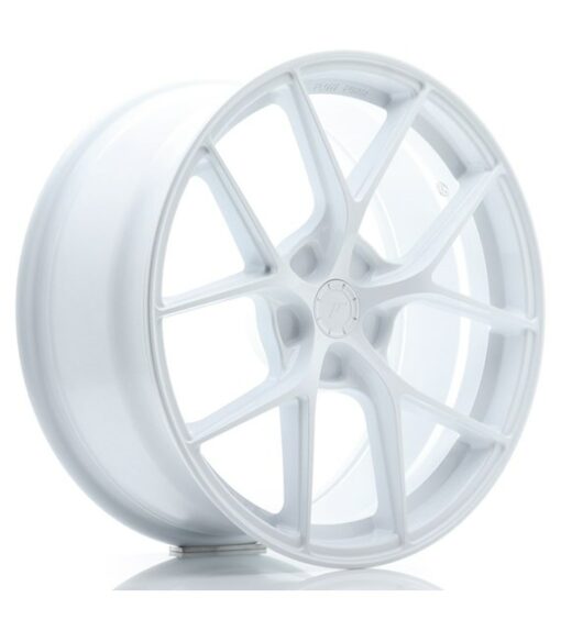 Japan Racing SL01 19 Zoll 8.5J ET20-45 Weiss Blank (5-Loch Wunschlochkreis)