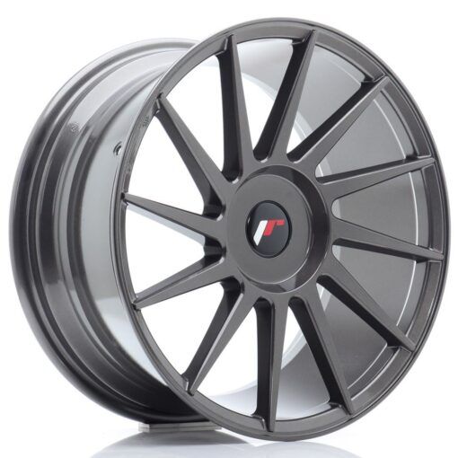 Japan Racing JR22 18 Zoll 8.5J ET20-40 Hyper Gray Blank (4/5-Loch Wunschlochkreis)