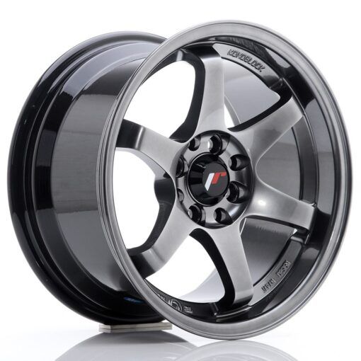 Japan Racing JR3 15 Zoll 8J ET25 4x100/108 Hyper Black