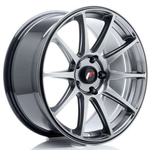 Japan Racing JR11 18 Zoll 8.5J ET35 5x100 Hyper Black