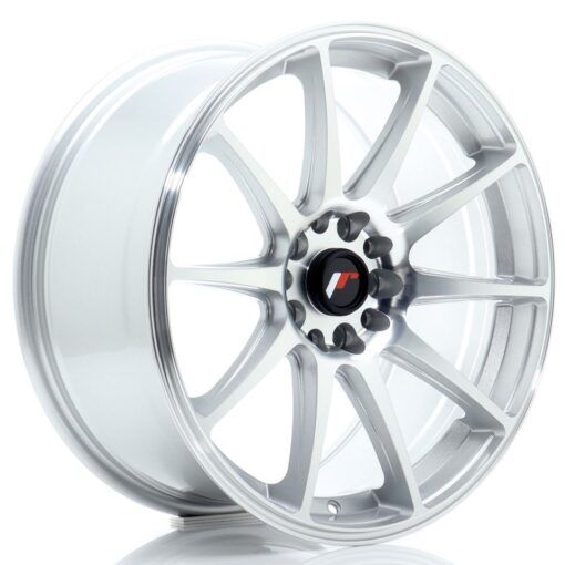 Japan Racing JR11 18 Zoll 8.5J ET30 5x114/120 Silver Machined Face