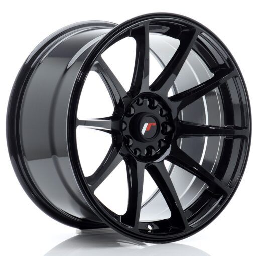 Japan Racing JR11 18 Zoll 9.5J ET30 5x100/108 Gloss Black