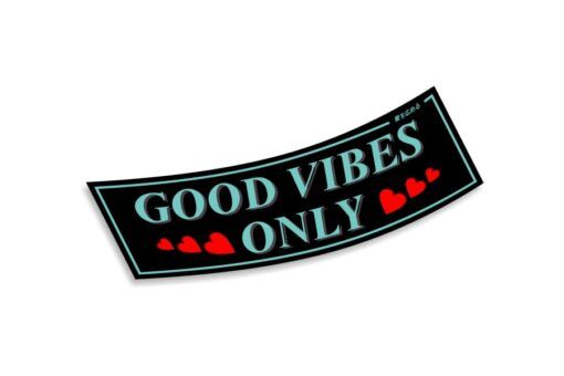 Slap Sticker Good Vibes Only