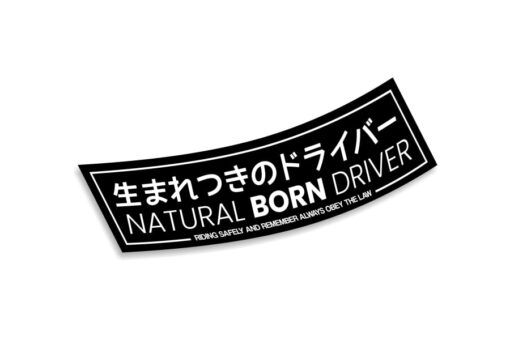 Slap Sticker JDM Natural Born Driver