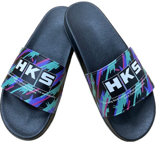 HKS Badeschlappen / Slippers / Sandalen Oil Color