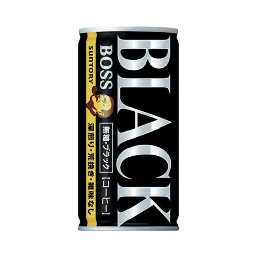 Suntory Boss Coffee Black 185ml - 30 Dosen Packung