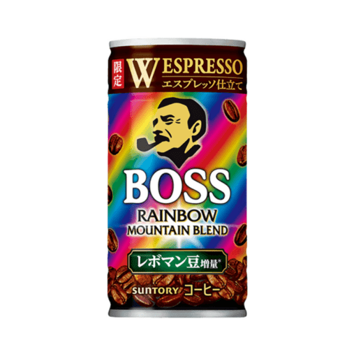 Suntory Boss Coffee Rainbow Mountain Blend 185ml - 30 Dosen Packung