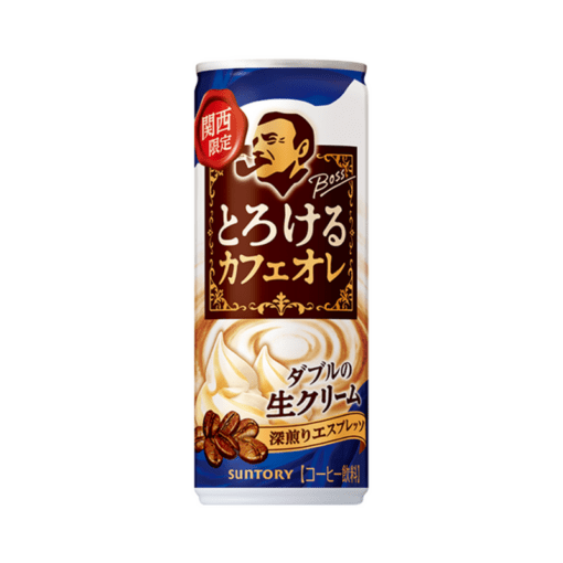 Suntory Boss Coffee Café au Lait Creamy 250ml - 30 Dosen Packung