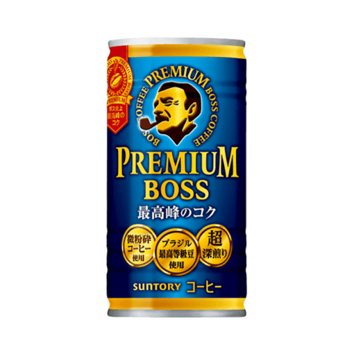 Suntory Boss Coffee Premium 185ml - 30 Dosen Packung