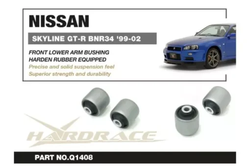 Front Lower Control Arm Bushing Nissan Skyline R34 GTR BNR34 – Bild 3