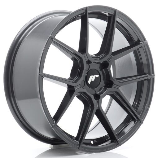 Japan Racing JR30 18 Zoll 8.5J ET20-45 Hyper Gray Blank (5-Loch Wunschlochkreis)