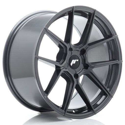 Japan Racing JR30 19 Zoll 9.5J ET20-40 Hyper Gray Blank (5-Loch Wunschlochkreis)