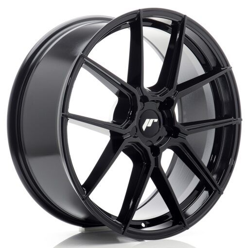 Japan Racing JR30 20 Zoll 8.5J ET20-45 Gloss Black Blank (5-Loch Wunschlochkreis)