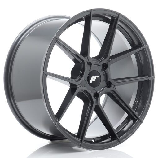 Japan Racing JR30 20 Zoll 9.5J ET22-40 Hyper Gray Blank (5-Loch Wunschlochkreis)