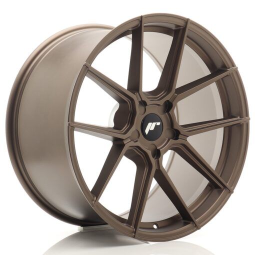 Japan Racing JR30 20 Zoll 9.5J ET22-40 Matt Bronze Blank (5-Loch Wunschlochkreis)