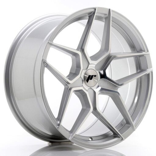 Japan Racing JR34 19 Zoll 9.5J ET35 5x114.3 Silver Machined