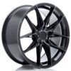Japan Racing JR44 18 Zoll 8.5J ET20-48 Black Machined w/ Tinted Face Blank (5-Loch Wunschlochkreis)