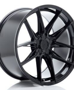 Japan Racing JR44 19 Zoll 10J ET15-45 Gloss Black Blank (5-Loch Wunschlochkreis)