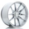 Japan Racing JR44 20 Zoll 10J ET15-35 Silver w/ Machined Face Blank (5-Loch Wunschlochkreis)