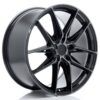 Japan Racing JR44 20 Zoll 8.5J ET20-45 Black Machined w/ Tinted Face Blank (5-Loch Wunschlochkreis)