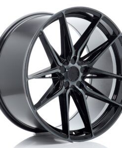 Japan Racing JR44 21 Zoll 10.5J ET15-40 Gloss Black Blank (5-Loch Wunschlochkreis)