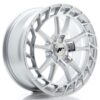 Japan Racing JR45 18 Zoll 8J ET25-45 Silver Machined Face Blank (5-Loch Wunschlochkreis)